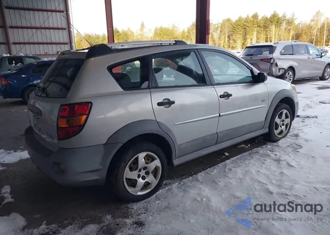2004 Pontiac Vibe z USA, uszkodzony, nr VIN 5Y2SM62834Z400445